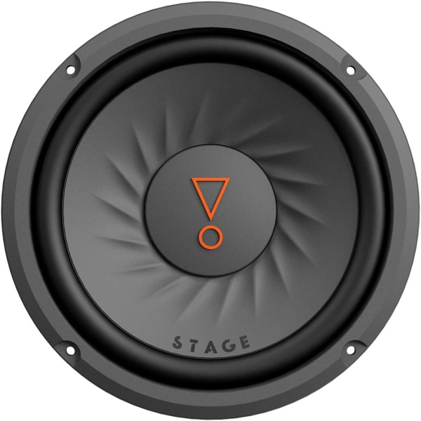 JBL Stage 82-8" Car Audio Subwoofer, 200 watts RMS, 1-1/2" Voice Coil, Dimensions 8" D x 8" W x 3.94" H