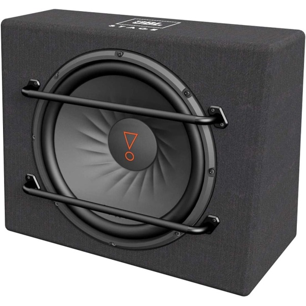 JBL Single 12" Car Audio Subwoofer Sealed Enclosure, Black