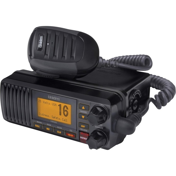 Uniden UM385BK 25 Watt Fixed Mount Marine VHF Radio