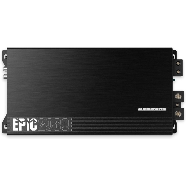 AudioControl EPIC2000 Epic Series 2000 Watt RMS 1-Channel Monoblock Car Audio Subwoofer Amplifier