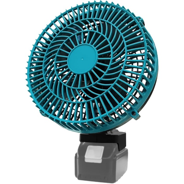 Battery Operated Fan for Makita 18V Batteries, Cordless Camping Fan with 650 CFM High Power