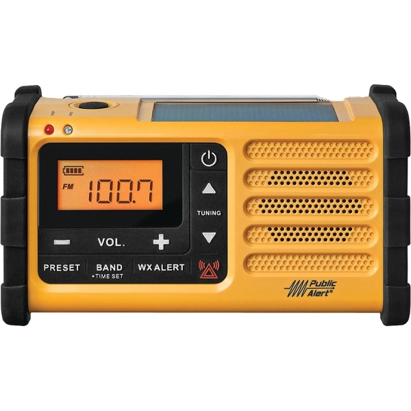 Sangean MMR-88 AM/FM/Weather Alert Emergency Rechargeable Radio