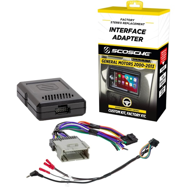 Scosche GM2K-WP Factory Stereo Replacement Interface Adapter