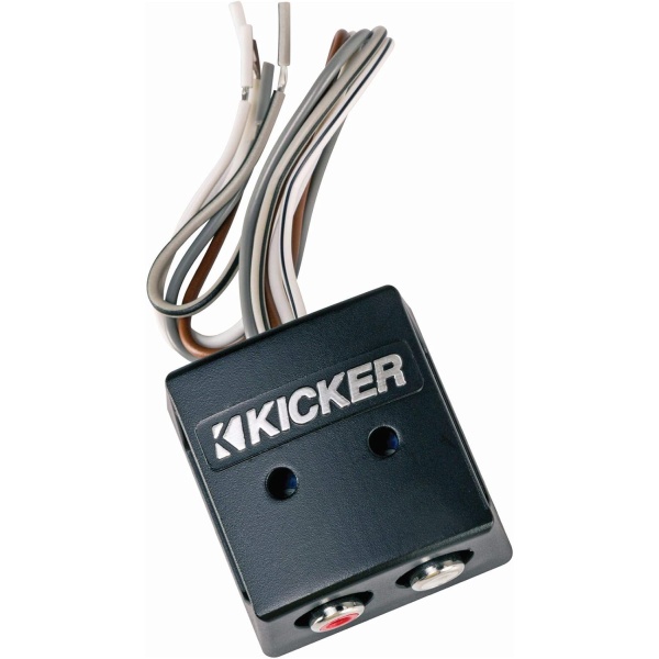 KICKER 46KISLOC K-Series Interconnect, Speaker to RCA W/Line-Out Converter